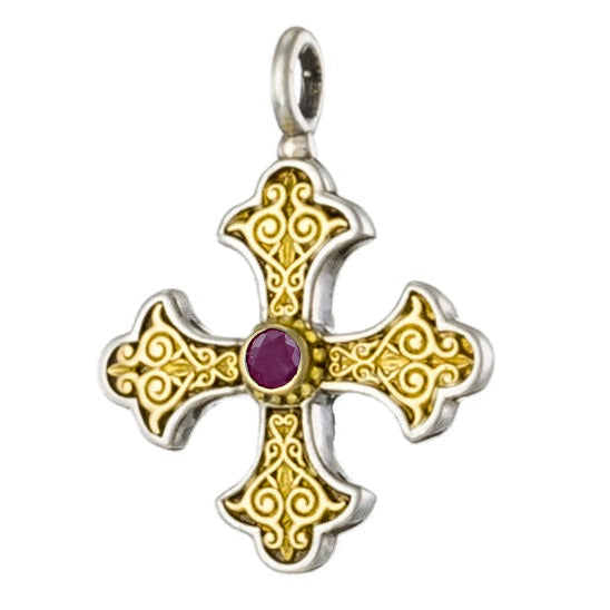 Orthodox Allure  Silver & Gold Cross