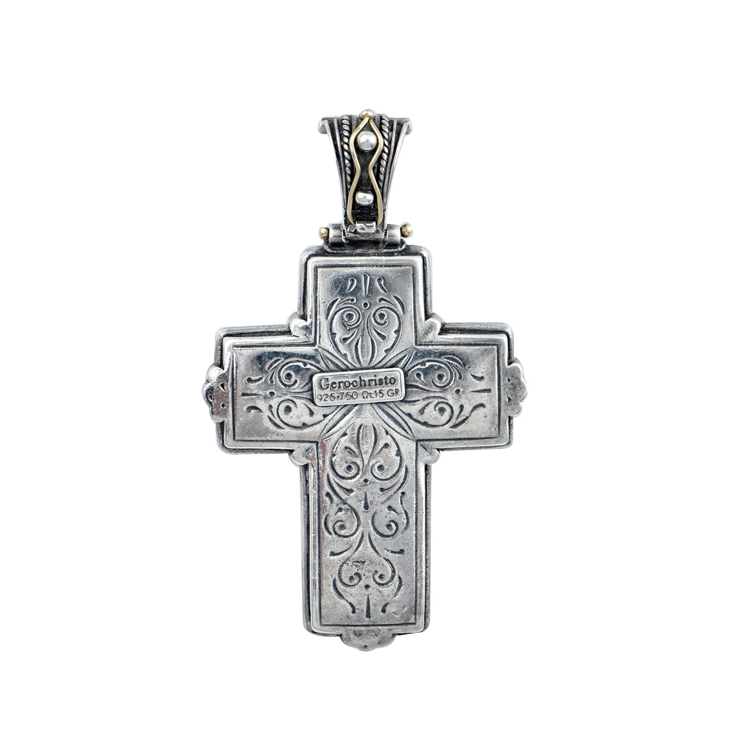 Garden of Eden Cross | Handmade Greek Jewelry | Melikos