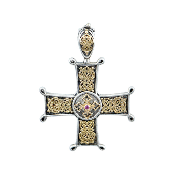 Byzantine Cross Pendant – Metalsmiths Sterling