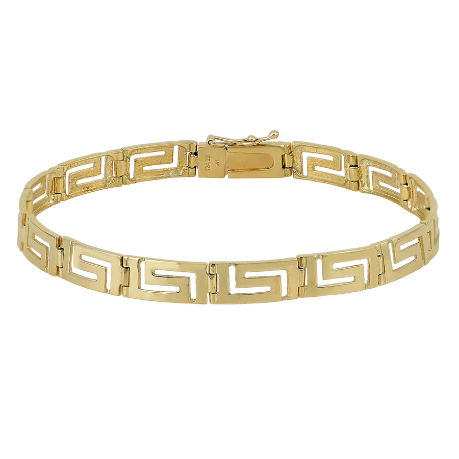 Theseus Meander Gold Bracelet