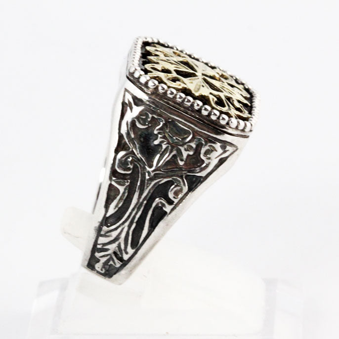 SV0330r Silver & Gold Ring_3